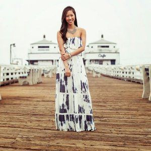 Guess Tie-Dye Maxi Dress
